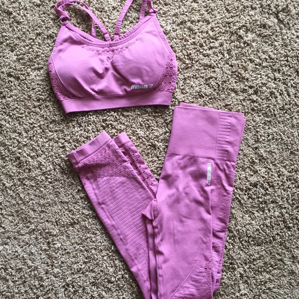 Gymshark Energy+ Seamless Legging in Dusky Pink